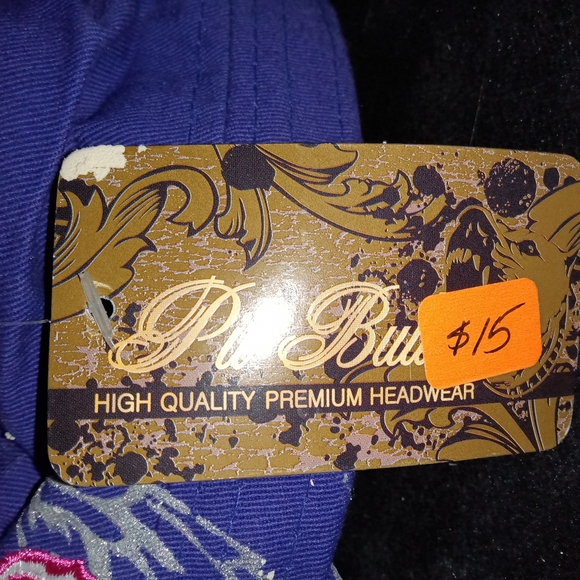 New Purple & Pink Cross Hat - Picture 3 of 8